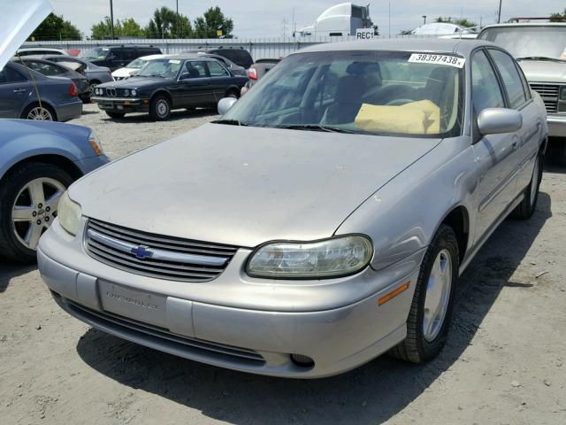 1G1NE52J4Y6191319 - 2000 CHEVROLET MALIBU LS 银色 照片 2