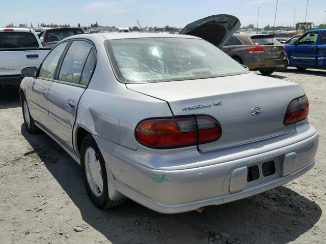 1G1NE52J4Y6191319 - 2000 CHEVROLET MALIBU LS 银色 照片 3