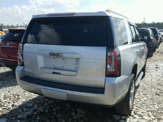 1GKS1BKC5GR132576 - 2016 GMC YUKON SLT SILVER photo 4