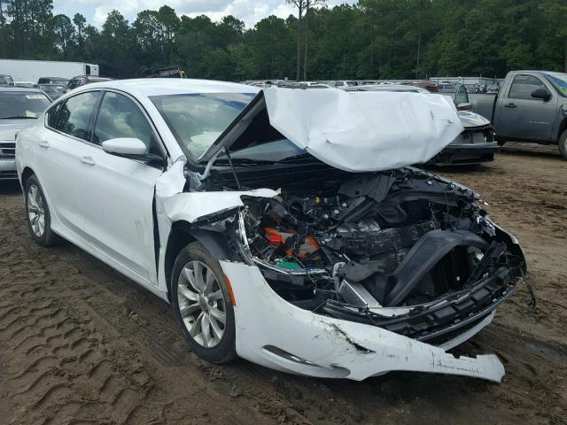 1C3CCCCB6FN602422 - 2015 CHRYSLER 200 C WHITE photo 1