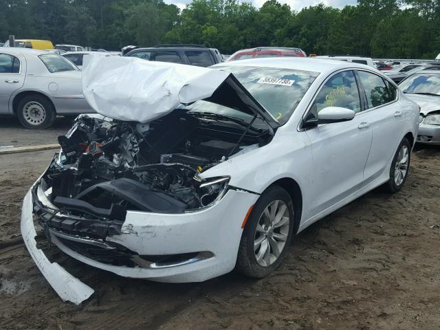 1C3CCCCB6FN602422 - 2015 CHRYSLER 200 C WHITE photo 2