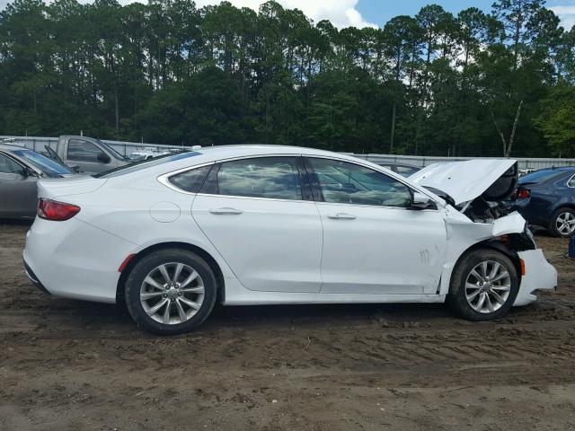 1C3CCCCB6FN602422 - 2015 CHRYSLER 200 C WHITE photo 9