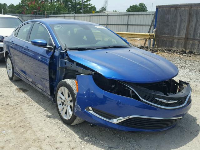 1C3CCCAB3GN172529 - 2016 CHRYSLER 200 LIMITE BLUE photo 1