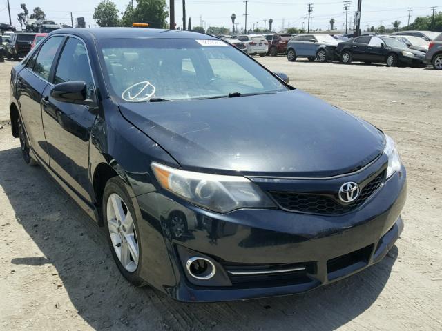 4T1BF1FK8CU046609 - 2012 TOYOTA CAMRY BASE BLACK photo 1