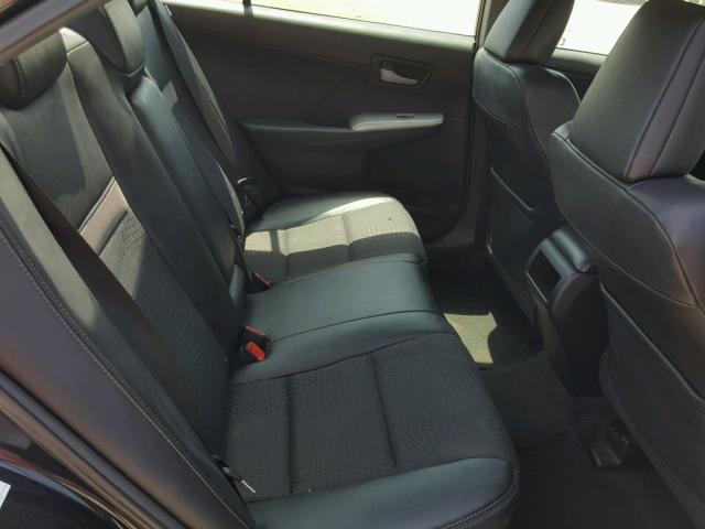 4T1BF1FK8CU046609 - 2012 TOYOTA CAMRY BASE BLACK photo 6