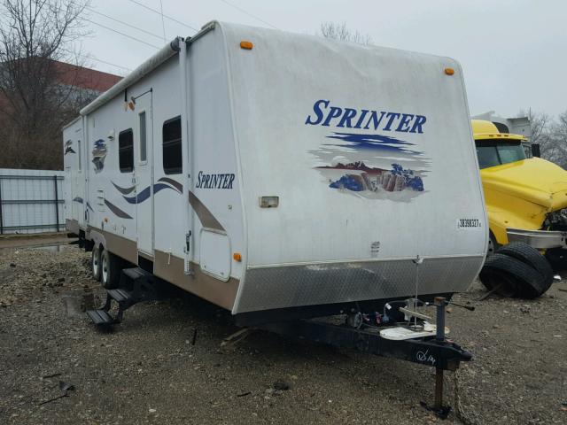 4YDT3112881532772 - 2009 KEYSTONE SPRINTER WHITE photo 1