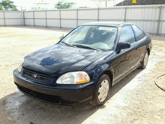 1HGEJ8245WL030959 - 1998 HONDA CIVIC EX 蓝色 照片 2