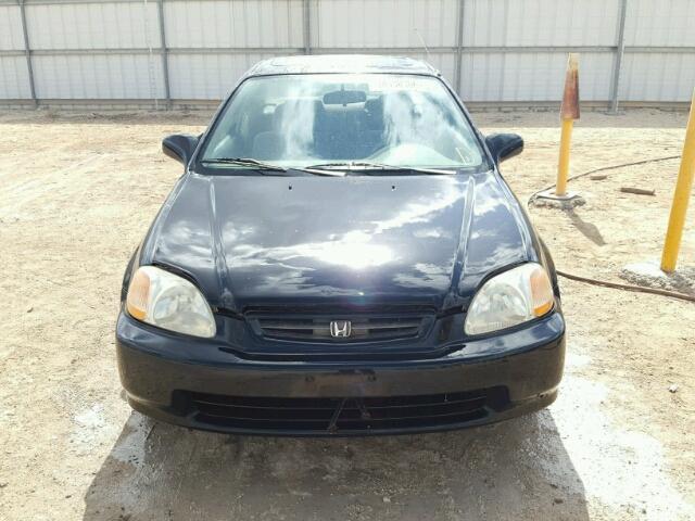 1HGEJ8245WL030959 - 1998 HONDA CIVIC EX BLUE photo 9