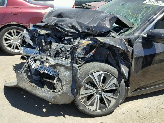 2HGFC1F71GH639345 - 2016 HONDA CIVIC EXL 黑色 照片 9