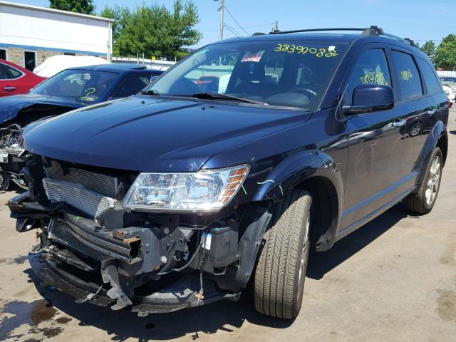 3D4PH3FG8BT513681 - 2011 DODGE JOURNEY CR BLACK photo 2