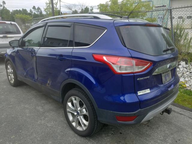 1FMCU0J90EUD14449 - 2014 FORD ESCAPE TIT BLUE photo 3