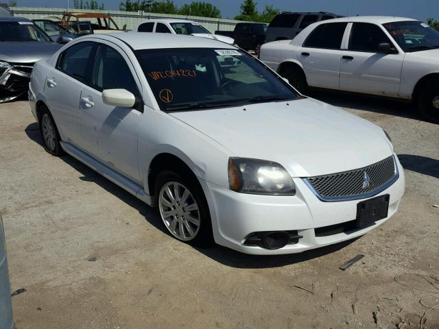 4A32B2FF2AE014221 - 2010 MITSUBISHI GALANT FE WHITE photo 1