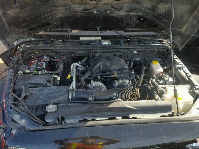 1C4AJWAG9CL261016 - 2012 JEEP WRANGLER S BLACK photo 7