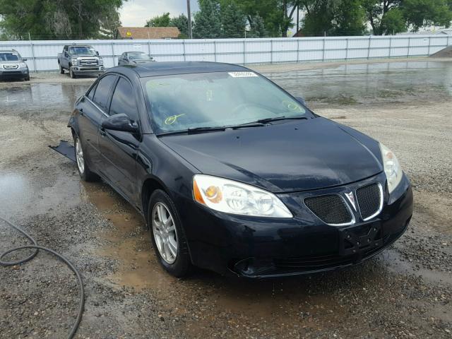 1G2ZG548954114602 - 2005 PONTIAC G6 BLACK photo 1