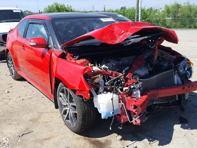 JTKJF5C70E3081301 - 2014 TOYOTA SCION TC 红色 照片 1