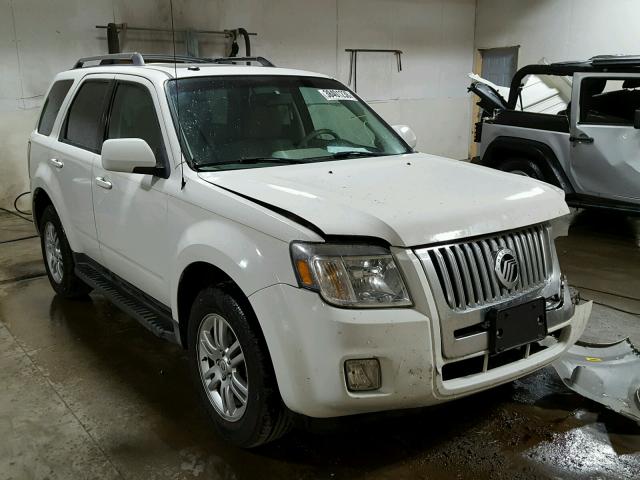 4M2CN9HG4AKJ04219 - 2010 MERCURY MARINER PR WHITE photo 1