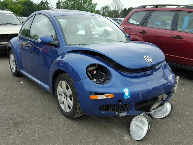 3VWRW31C57M515368 - 2007 VOLKSWAGEN NEW BEETLE 蓝色 照片 1