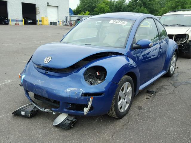 3VWRW31C57M515368 - 2007 VOLKSWAGEN NEW BEETLE 蓝色 照片 2