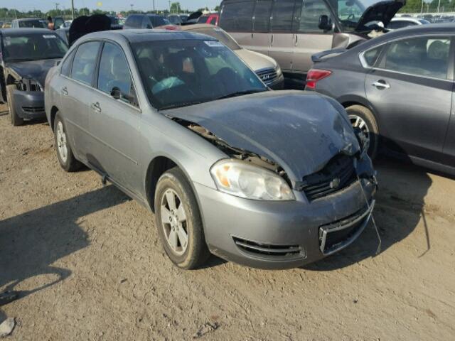 2G1WT58N389161032 - 2008 CHEVROLET IMPALA LT GRAY photo 1