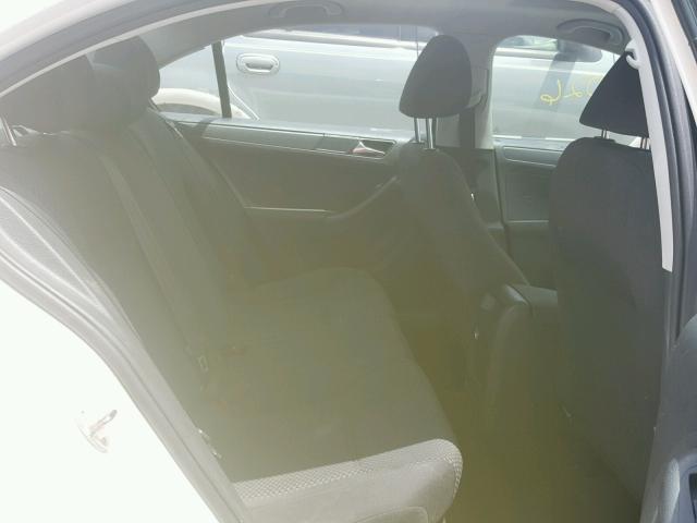 3VW2K7AJ8CM371960 - 2012 VOLKSWAGEN JETTA BASE 白色 照片 6
