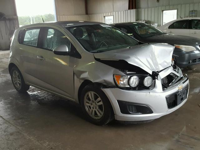 1G1JA6SH0C4100497 - 2012 CHEVROLET SONIC LS SILVER photo 1