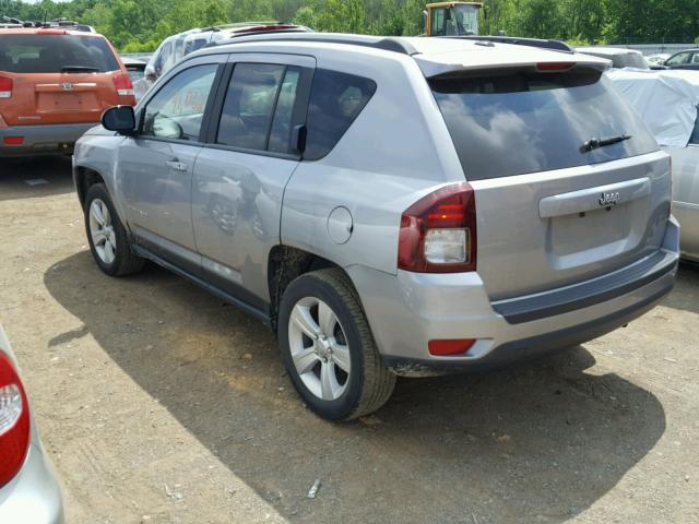 1C4NJCBA9GD553503 - 2016 JEEP COMPASS SP SILVER photo 3