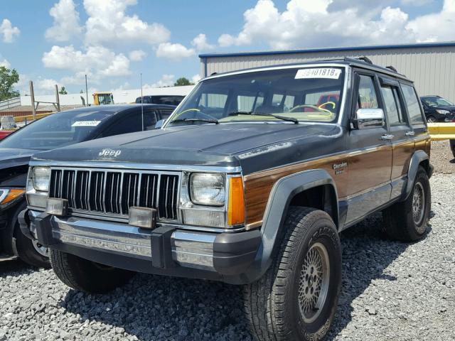 1J4FN78S9NL159612 - 1992 JEEP CHEROKEE B GREEN photo 2