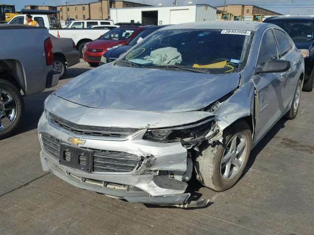 1G1ZB5ST5GF301238 - 2016 CHEVROLET MALIBU LS Gümüş foto 2