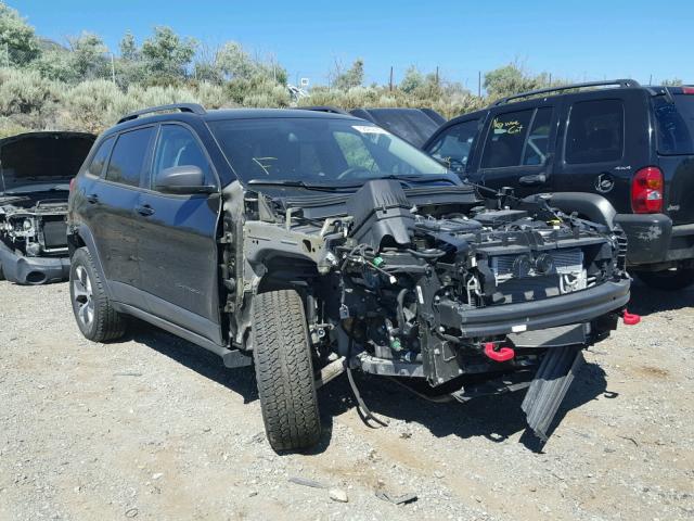 1C4PJMBX2JD502838 - 2018 JEEP CHEROKEE T BLACK photo 1