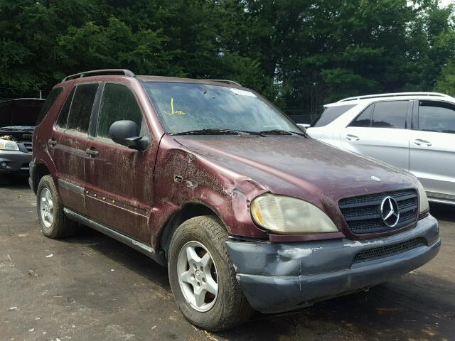 4JGAB54E2WA047398 - 1998 MERCEDES-BENZ ML 320 MAROON photo 1