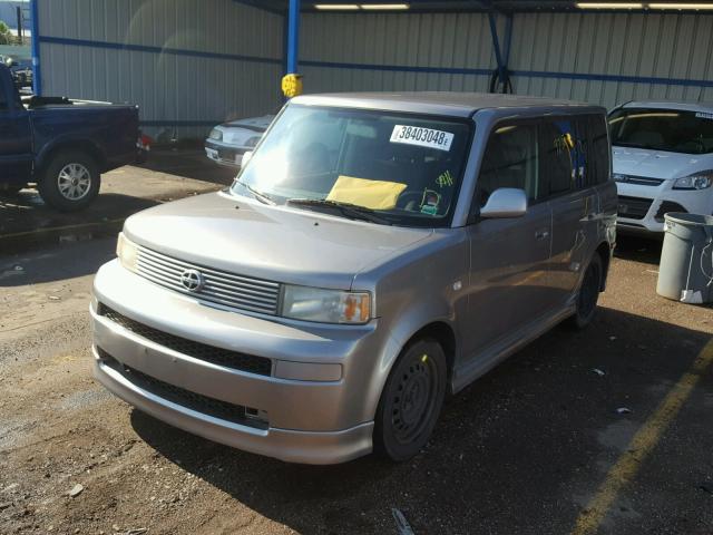JTLKT324450202661 - 2005 TOYOTA SCION XB Gris foto 2