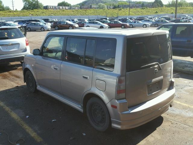 JTLKT324450202661 - 2005 TOYOTA SCION XB Gris foto 3