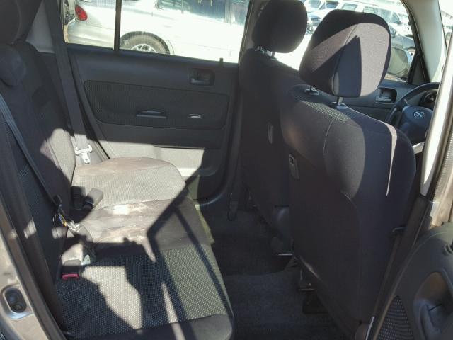 JTLKT324450202661 - 2005 TOYOTA SCION XB Gris foto 6