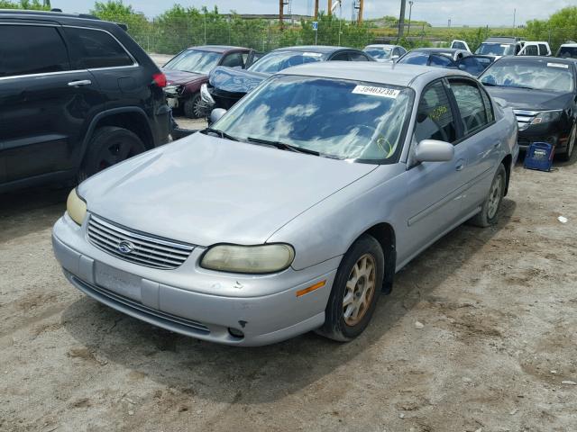 1G1NE52MXX6192984 - 1999 CHEVROLET MALIBU LS 灰色 照片 2