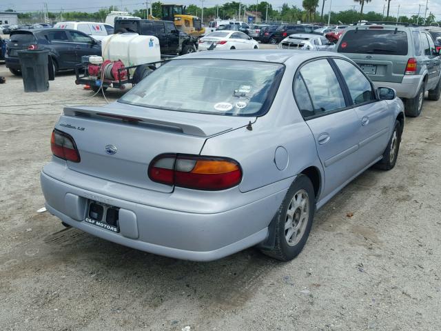 1G1NE52MXX6192984 - 1999 CHEVROLET MALIBU LS 灰色 照片 4
