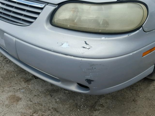 1G1NE52MXX6192984 - 1999 CHEVROLET MALIBU LS 灰色 照片 9