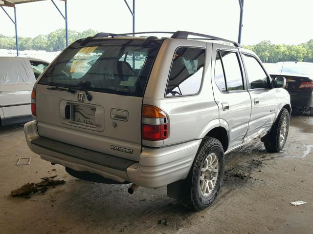 4S6CK58W8Y4405110 - 2000 HONDA PASSPORT E 银色 照片 4