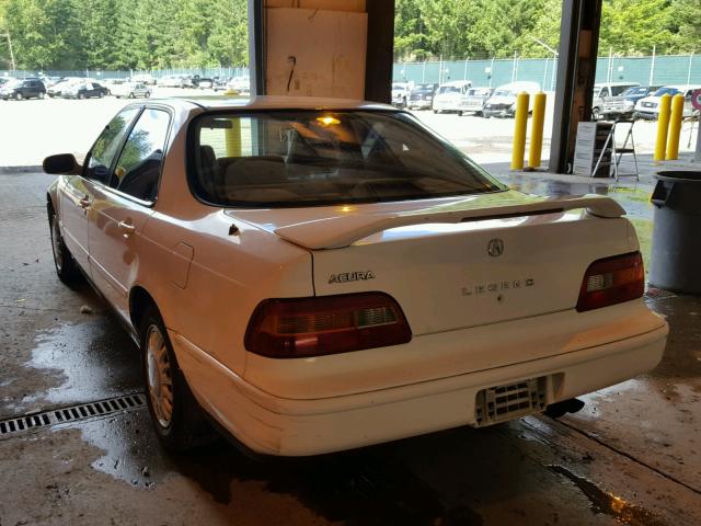 JH4KA7656SC016334 - 1995 ACURA LEGEND L WHITE photo 3