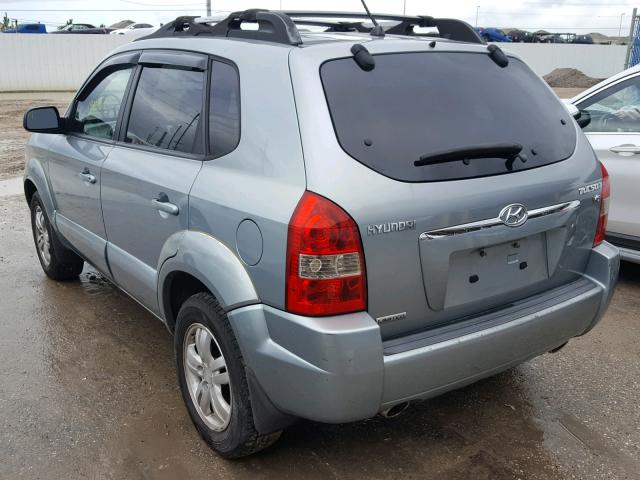 KM8JN12D76U288687 - 2006 HYUNDAI TUCSON GLS GREEN photo 3