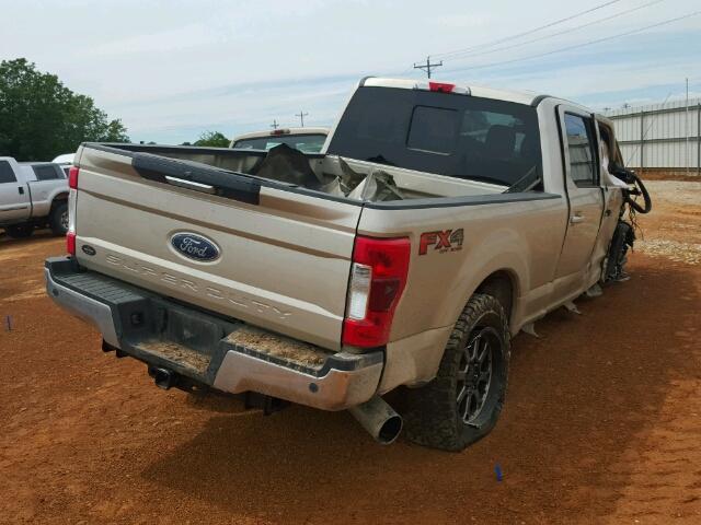 1FT7W2BT9HEC53994 - 2017 FORD F250 SUPER BEIGE photo 4