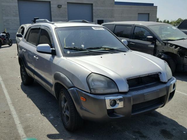 KM8JN72D15U089636 - 2005 HYUNDAI TUCSON GLS SILVER photo 1