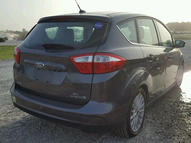 1FADP5BU5GL116836 - 2016 FORD C-MAX SEL GRAY photo 4