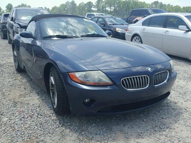 4USBT53423LU04930 - 2003 BMW Z4 3.0 BLUE photo 1