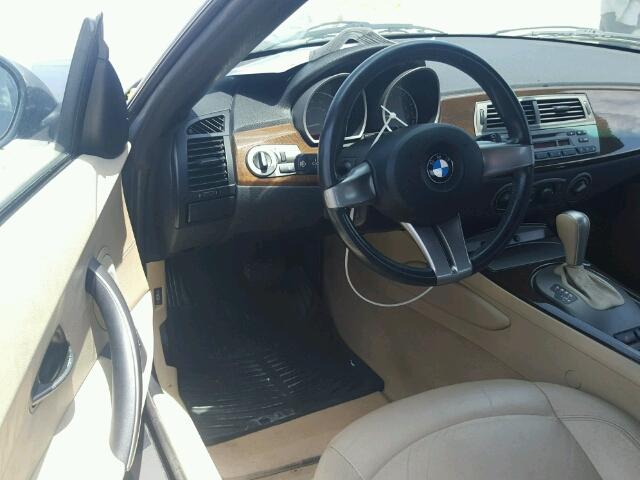 4USBT53423LU04930 - 2003 BMW Z4 3.0 BLUE photo 9