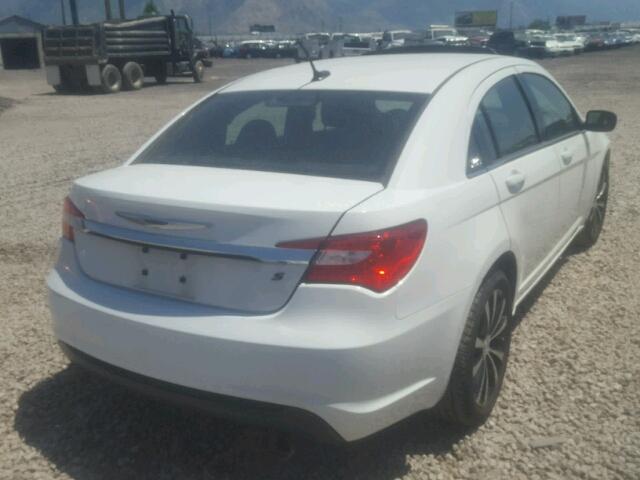 1C3CCBBB4DN610088 - 2013 CHRYSLER 200 TOURIN WHITE photo 4