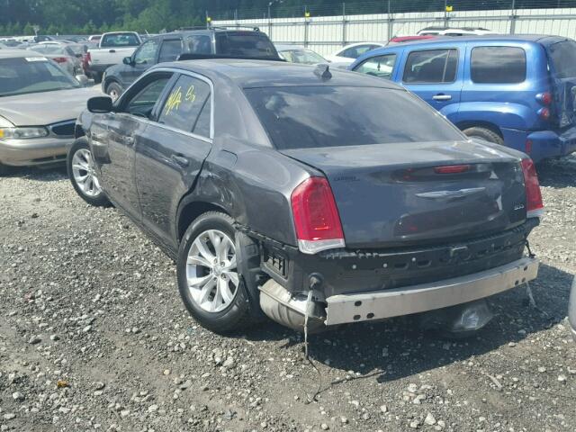 2C3CCAAG6FH749173 - 2015 CHRYSLER 300 LIMITE GRAY photo 9