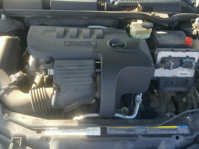 1G8AZ55F76Z163618 - 2006 SATURN ION LEVEL BLACK photo 7