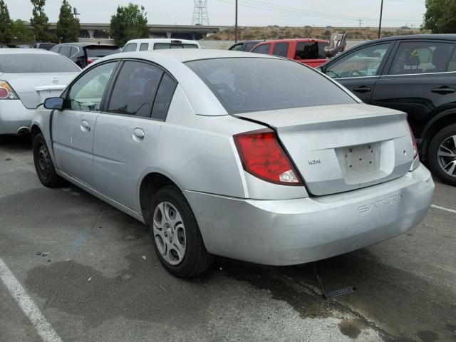 1G8AJ52F93Z161425 - 2003 SATURN ION LEVEL SILVER photo 3