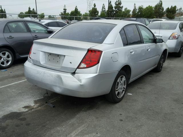 1G8AJ52F93Z161425 - 2003 SATURN ION LEVEL SILVER photo 4