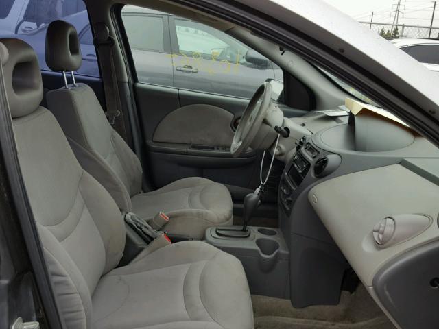 1G8AJ52F93Z161425 - 2003 SATURN ION LEVEL SILVER photo 5